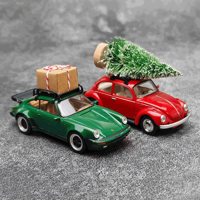 NOREV 1:43 Christmas Edition 911 Turbo Volkswagen Car Model