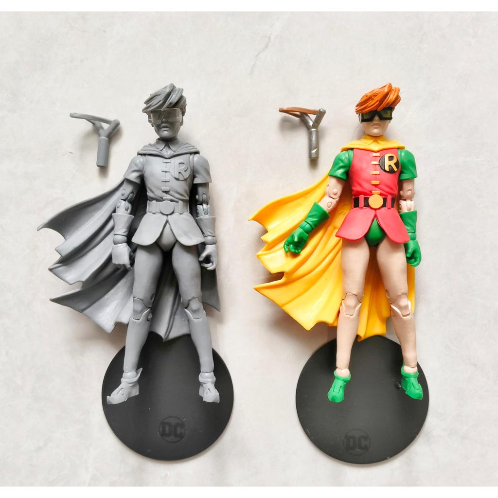 Mcfarlane Mcfarlane DC Batman Dark Knight Return โรบินหญิงการกําหนดค่าเต็มรูปแบบ