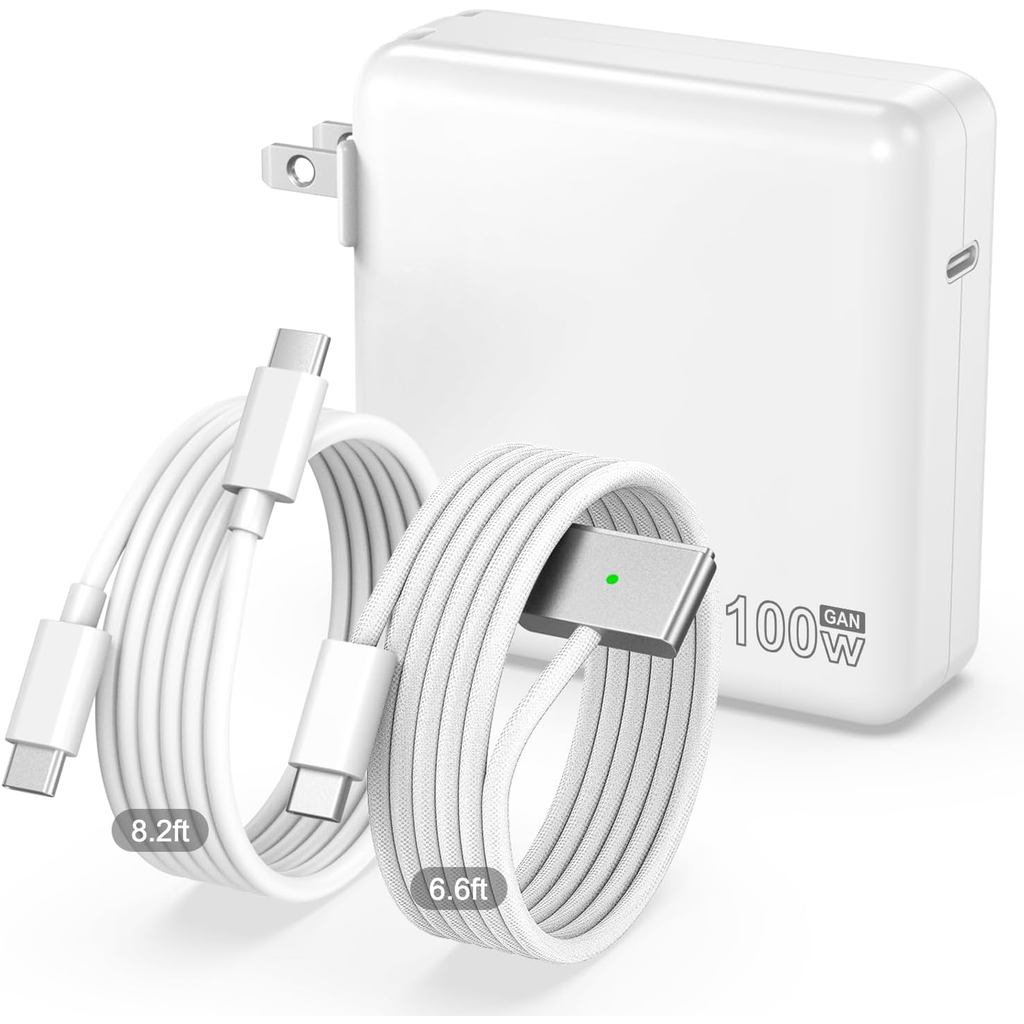 100W Charger for MacBook Pro 14 16 inch MacBook Air 13 15 inch 2025 2024 2023 2022 2021 M4 M3 M2 M1,