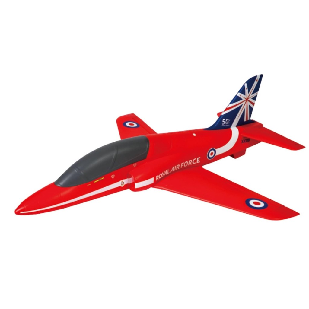 Arrows Rc Jet Plane BAE Hawk ลูกศรสีแดง 50 มม. EDF พร้อม Vector Flight