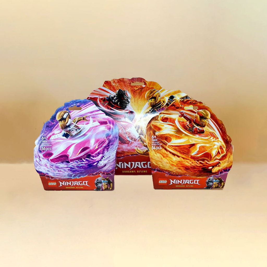 เลโก้ Lego Phantom Ninja Series 71823/71824/71826 Kai/Solas Dragon Phantom Spinning Top