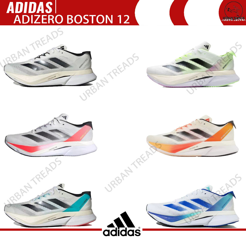 แท้/มีพร้อมส่ง+Preorder👉【ADIDAS Adizero Boston 12】รองเท้าวิ่ง รองเท้าฝึกหัด เบาและสบายๆ รุ่น - ID423