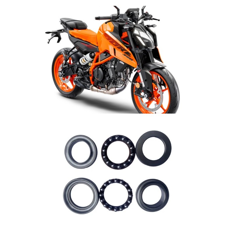 เหมาะสําหรับ Ktm Duke200 Duke250 Duke390 Rc125 Rc250 Rc390 พวงมาลัยคอลัมน์แบริ่งความดันแบริ่งคอลัมน์