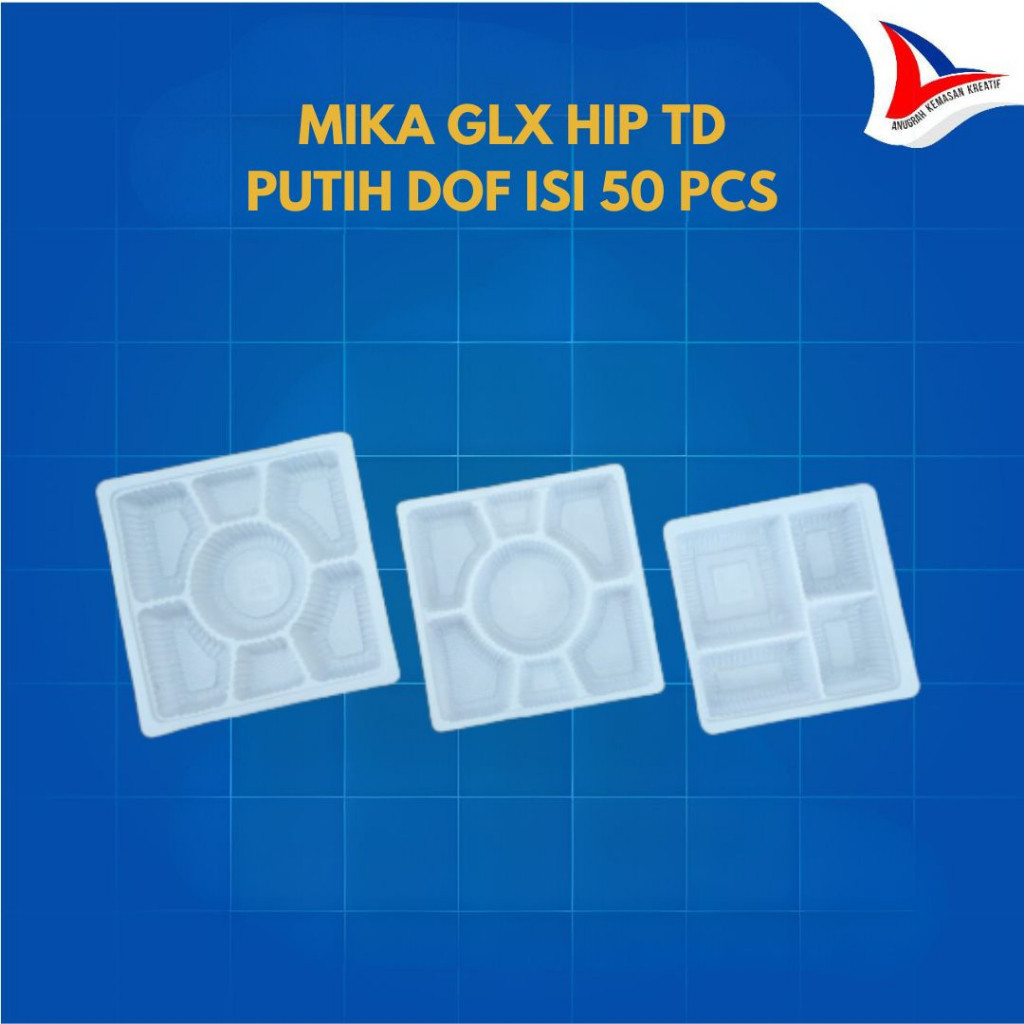 Mika Glx Hip Tdb 22x22/Kd1 Dof / 20x20/Kd2 Dof / 18x18/Tm3 Dof เนื้อหา 50 ชิ้นต่อแพ็ค