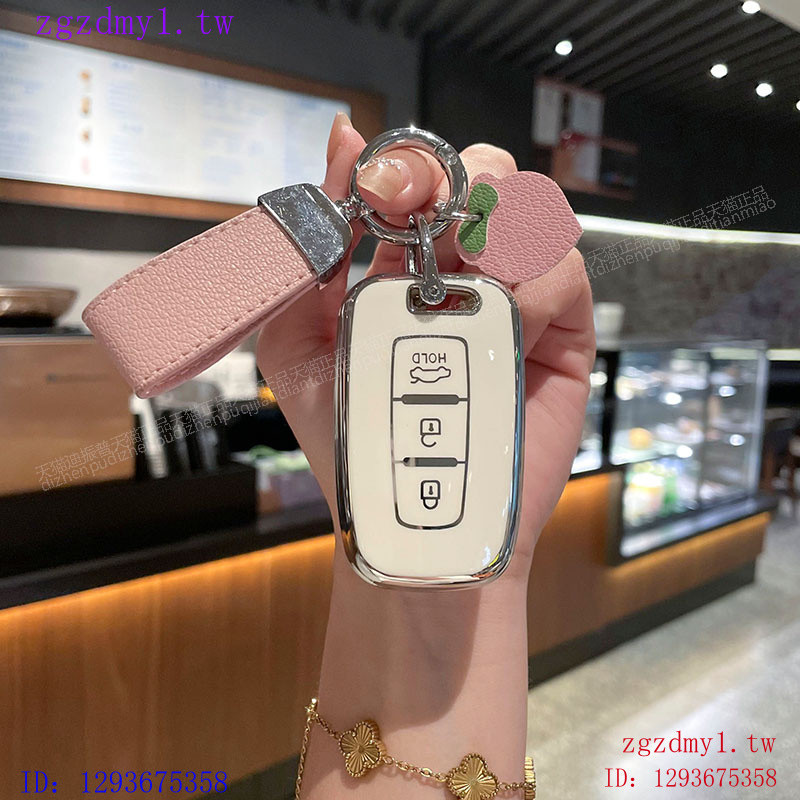 YQ75 Hyundai HyundaiSonata Eighth Generation Key Cover 2011/13/14 แบบเก่า ix35 สาย 8 Langdong หญิงรถ