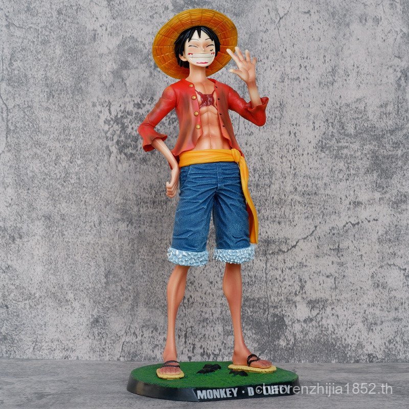 One Piece Hat Luffy Large One Piece PT Luffy Smile Luffy Model Decorative Figure