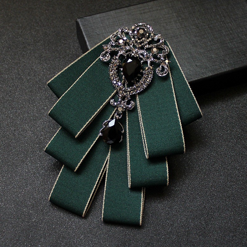 ผูกโบว์สำหรับผู้ชาย สไตล์เกาหลีและยุโรป เหมาะสำหรับการสวมใส่ในพิธีแต่งงานและการแสดงบนเวที - รูปที่ 7