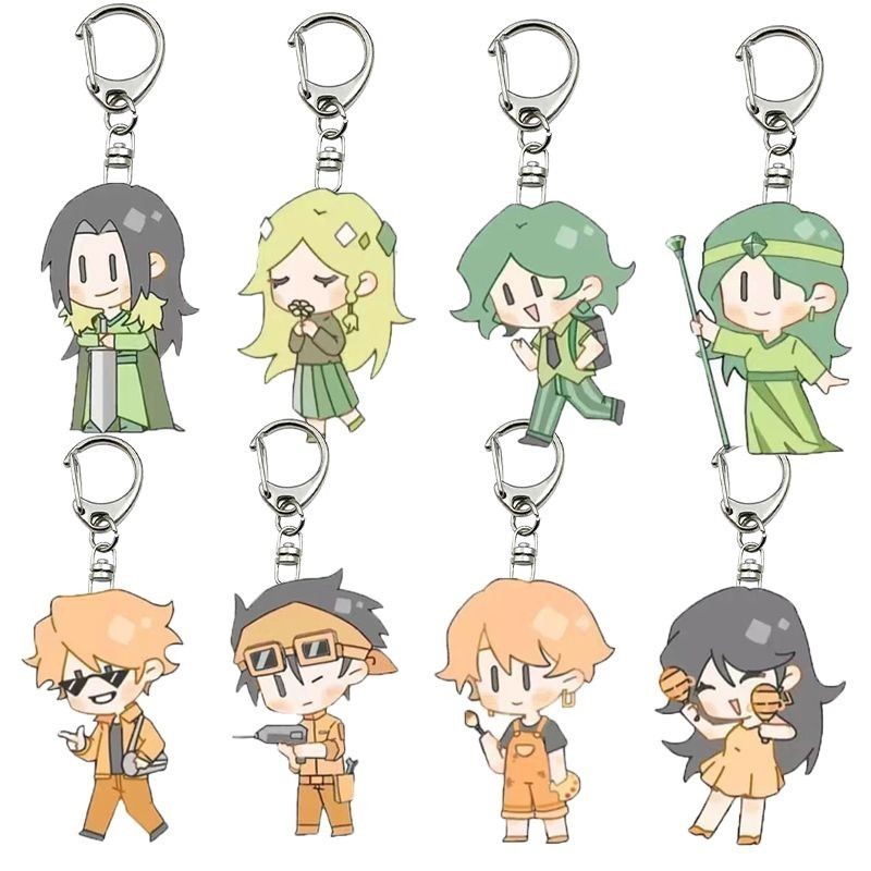 Mbti16 พวงกุญแจอะคริลิค infp Emfp intp kawaii สําหรับผู้ชายผู้หญิง