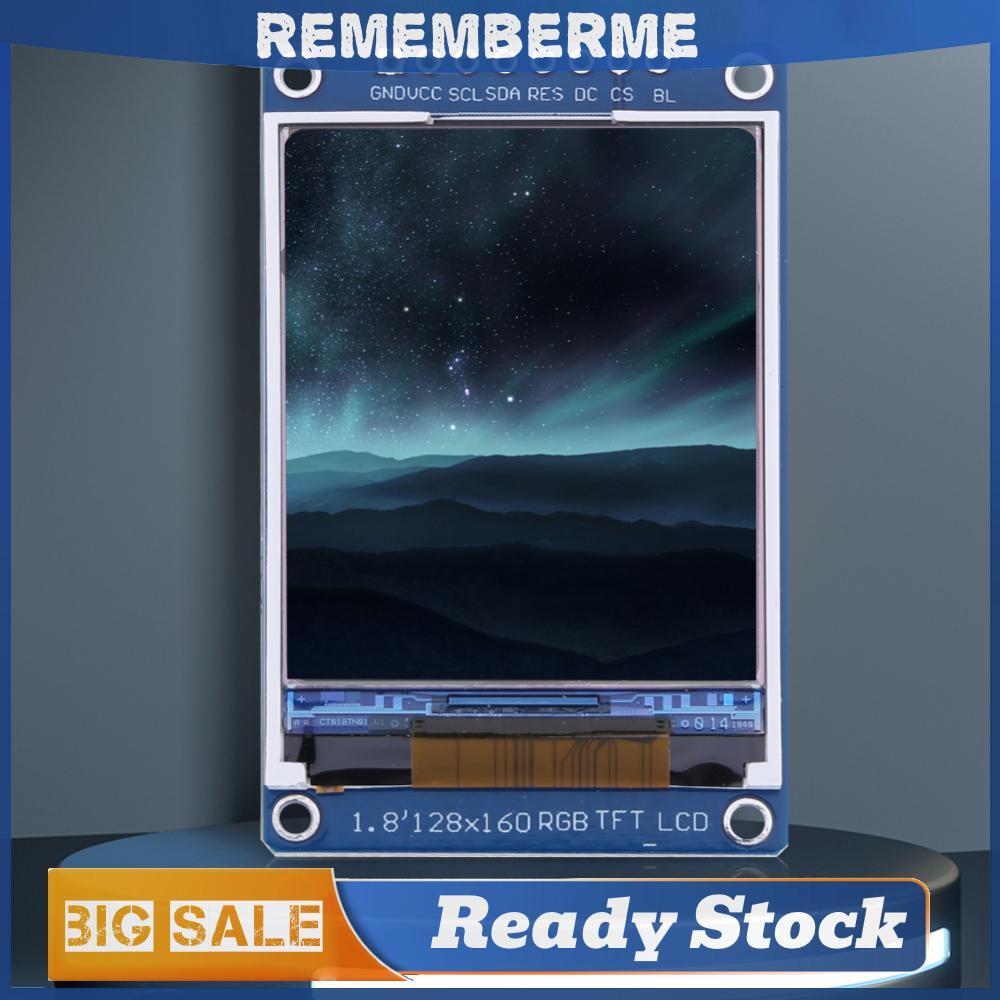 1.8 นิ้วหน้าจอ LCD RGB TFT โมดูลจอแสดงผลสี 128x160 ST7735S IC สําหรับ Arduino