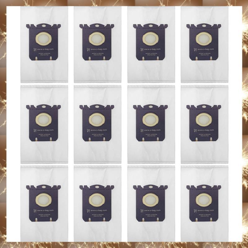 (OKB)ถุงเก็บฝุ่นสําหรับเครื่องดูดฝุ่นคลาสสิก EL200F EL200F EL4100 EL4200 EL6985 EL7000 EL85009(12PCS
