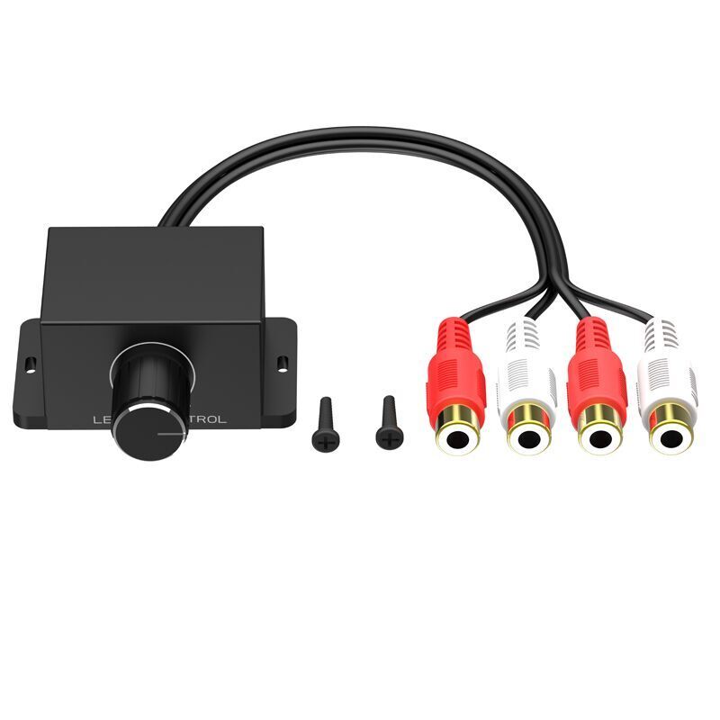 Car Audio Amplifier Bass RCA Level Remote Volume Control Knob LC-1 Universal Auto Audio Amplifier Vo