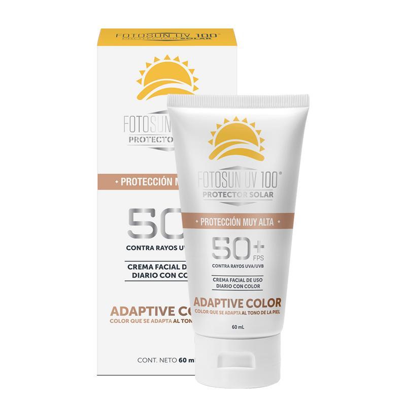 FOTOSUN UV 100 FPS 50+ CREMA FACIAL ADAPTIVE COLOR
