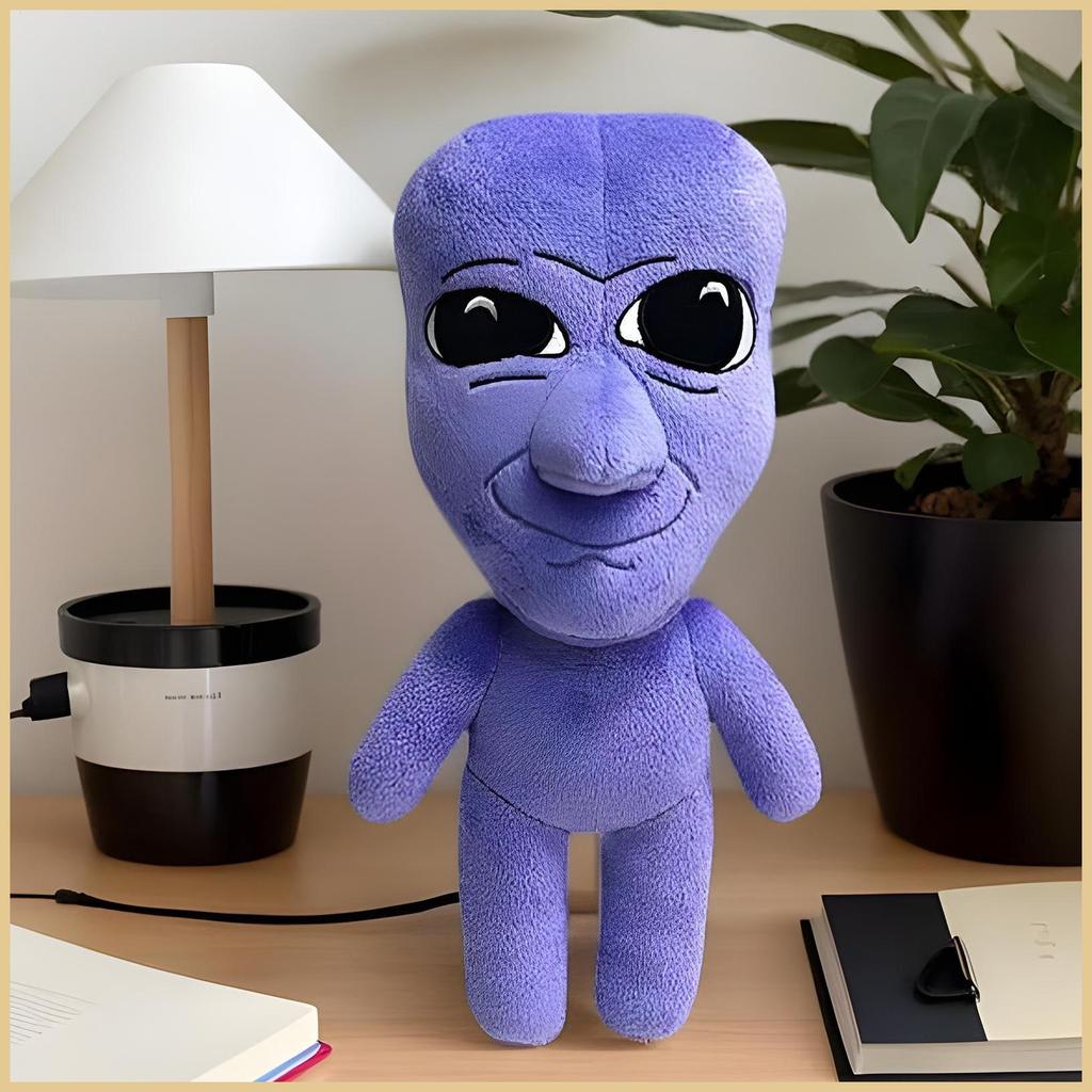 สําหรับ Ao Oni Plush Goth ตุ๊กตาการ์ตูนตุ๊กตา Plush 9.8 นิ้วนุ่มรูปเกมสยองขวัญตกแต่งสําหรับห้องนอนเด