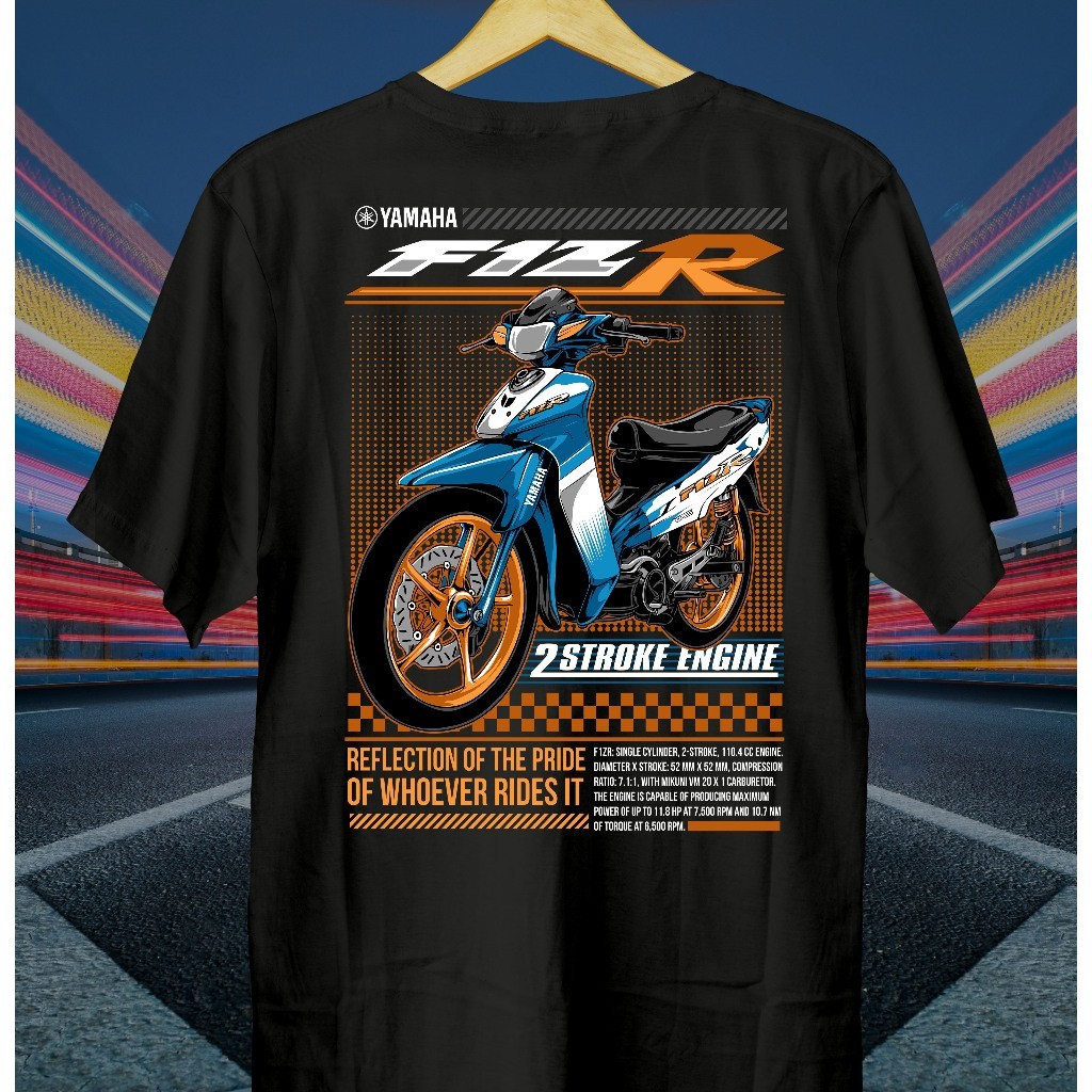 STAR DAKWAH F1ZR Racing Motorcycle T-Shirt // F1ZR T-Shirt // F1ZR Shirt // F1ZR