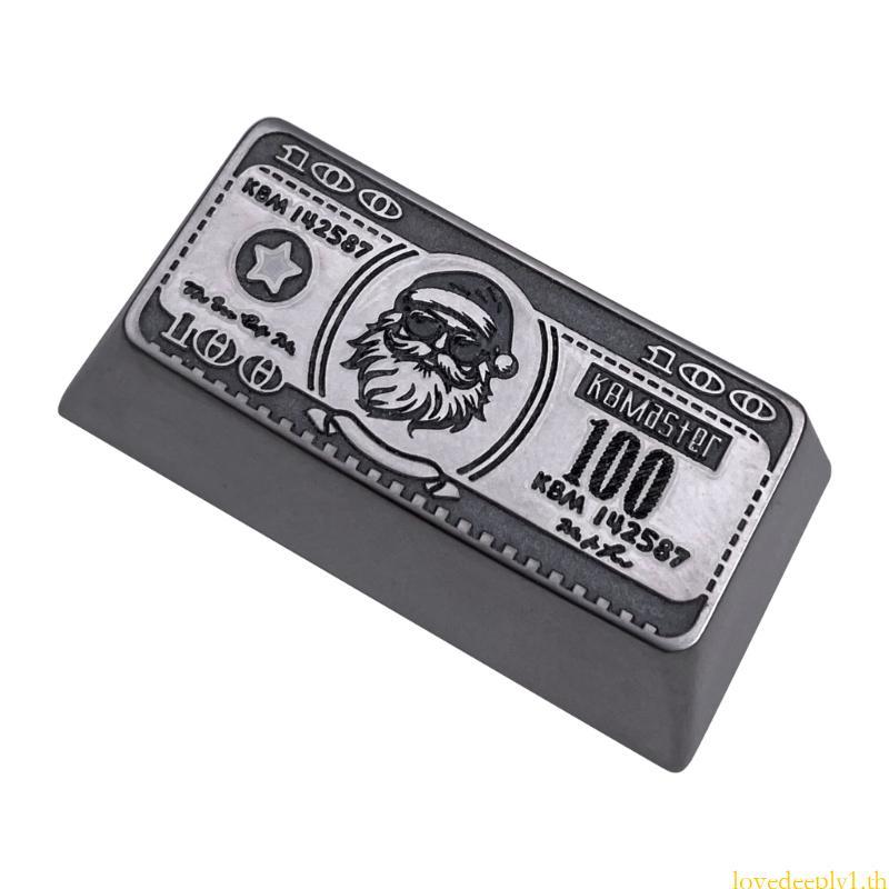 Love 2 0U สังกะสีอัลลอยด์ Keycap โลหะ Backspace Keycap สําหรับประสบการณ์การพิมพ์ที่ได้รับการปรับปรุง