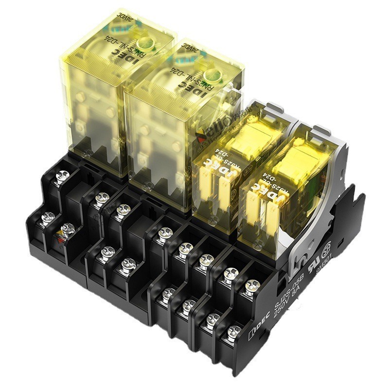 Japan Izumi IDEC รีเลย์ระดับกลาง RJ2S-CL-D48 8-Pin Small Thin Relay เดิมแท้