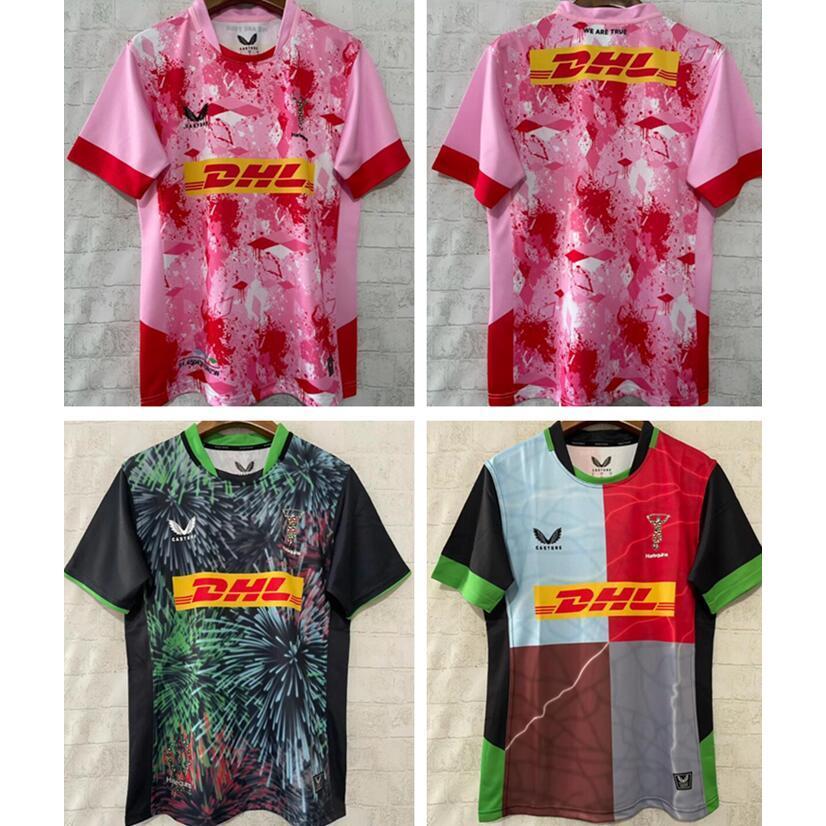 Castore Harlequins 2025-26 เสื้อรักบี้บุรุษ สไตล์การเล่นที่บ้าน