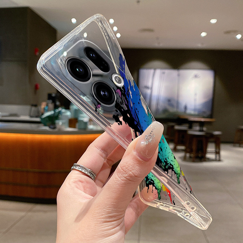 เคสโทรศัพท์สําหรับ OPPO Find X9 / Find X9 Pro ดอกไม้ผีเสื้อป้องกันปลอกบางซิลิโคนอ่อนนุ่มโปร่งใส TPU Cover ราคา ถูกที่สุด ดีลบีเคเค แกลเลอรีภาพที่ 7
