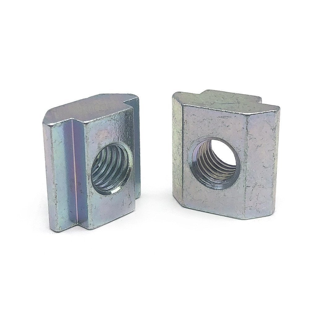Non-Standard Profile Slider Nut Square Nut ผู้ผลิตสีสังกะสีอ่อนนุช m10 Nut m8T ประเภทการผลิต EKAA