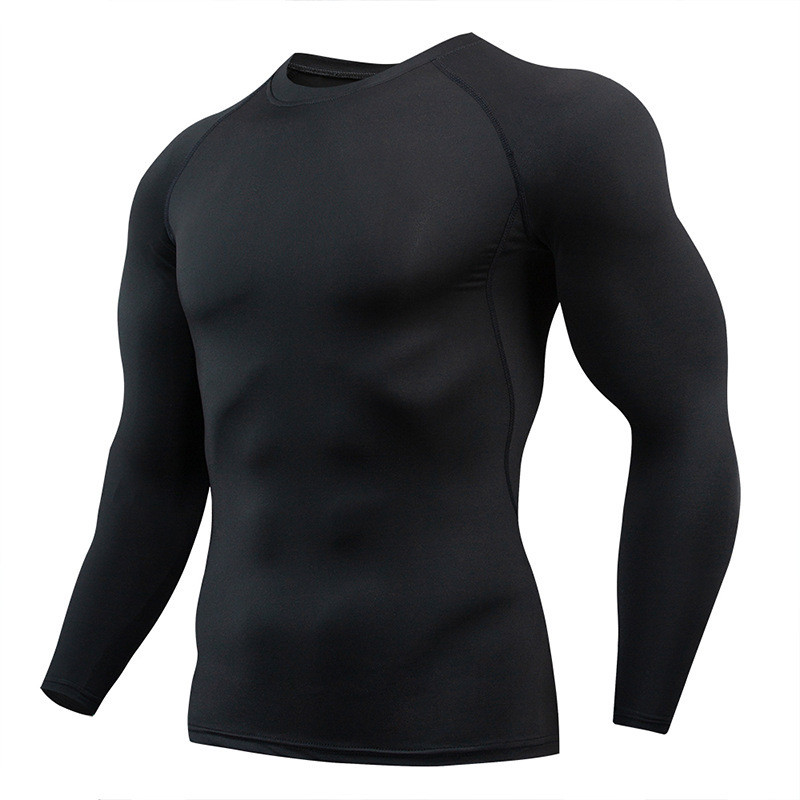 Sports เสื้อรัดกล้ามเนื้อ แขนยาว Pro Combat Running Shirt body fit แท้ เสื้อออกกำลังกาย เสื้อวิ่ง เส
