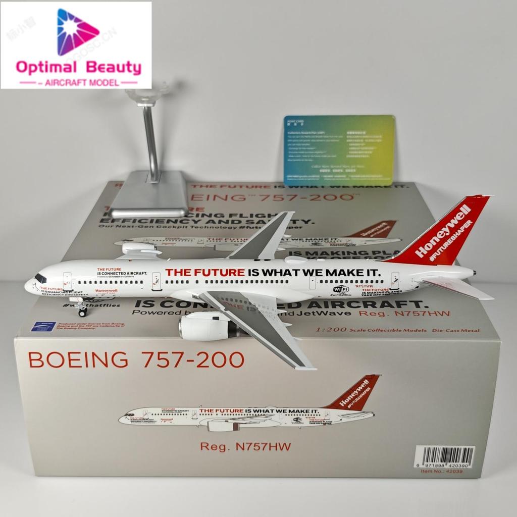 NG Models 42039 1: 200 Honeywell B757-200 N757HW โมเดลเครื่องบินโลหะผสม