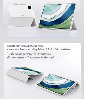 3+Yพับ เคส Samsung Galaxy Tab A11 S11 S10 lite S6 lite A11+ A8 A9 S8 S9 A9+/S9 FE+ อะคริลิก Case เคสหลังใส