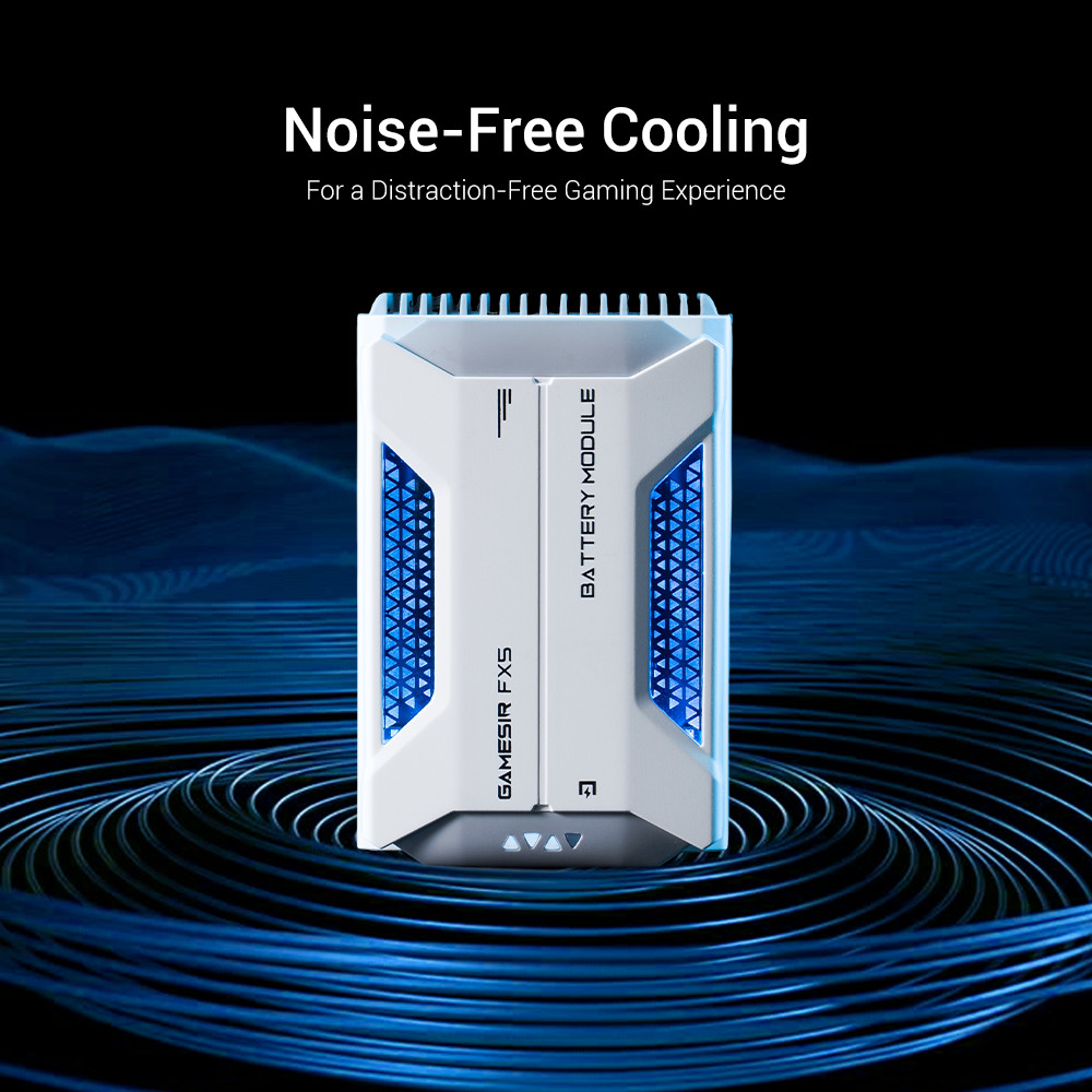 GameSir FX5 Cooler คอนโทรลเลอร์ไร้สาย FX5 Lite เครื่องทําความเย็นแบบมีสายสามโหมดระบายความร้อนแบบปรับได้สําหรับ X5 Series Controllers - รูปที่ 2