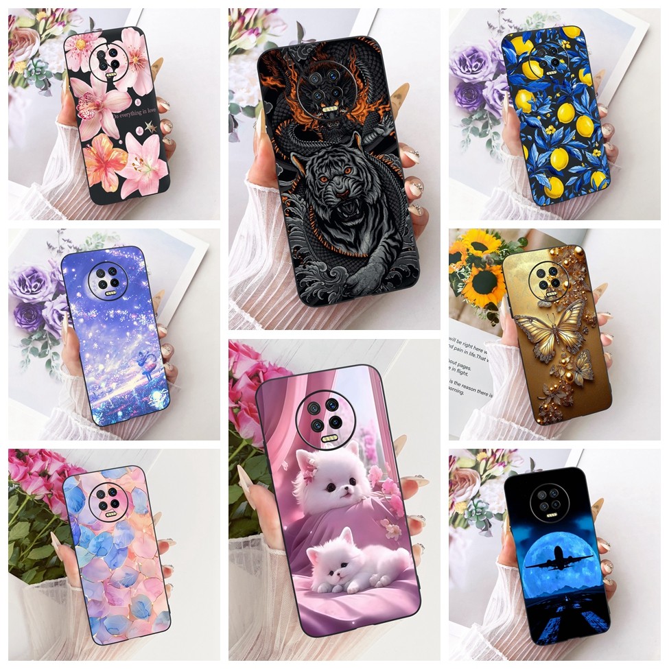 เคส Infinix Note 7 Cover Cute Cat Fashion Butterfly Funny Painted Phone Casing Infinix X690B X690