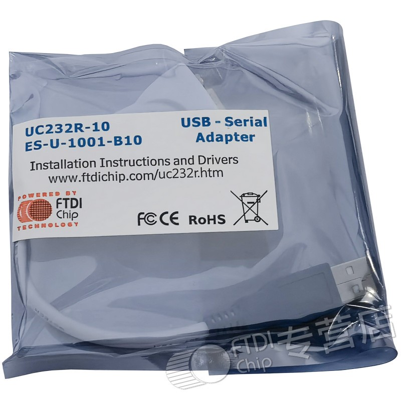 FTDI อย่างเป็นทางการของแท้ UC232R-10 ChiPi ประหยัด USB ถึง RS232 สายแปลง FT232R