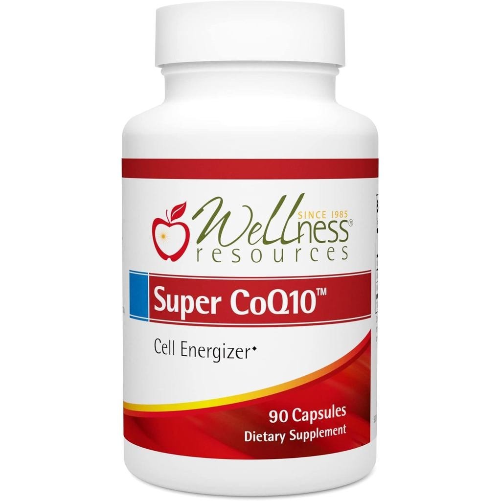 Q10, Super Q10 (100 มก.) Enhanced for Absorption 90 Softgel Capsules