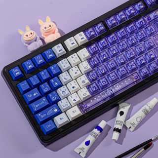 【คีย์แคปไทย】Mint Candy Snow Mountain Ume Purple Sauce Keycap…
