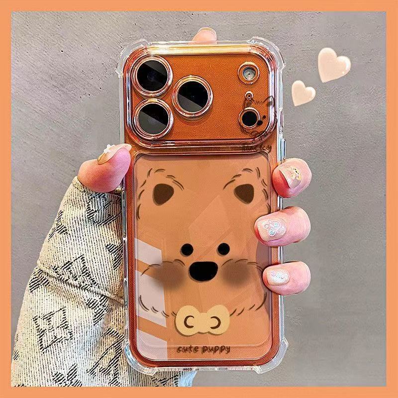 เคสโทรศัพท์ลายลูกสุนัขสุดน่ารักสำหรับ iPhone 11/13/12/14Plus, 16Pro, 17Max, 8/7Plus, X/XR นุ่มและกันกระแทก ZTSJFSTKK0292