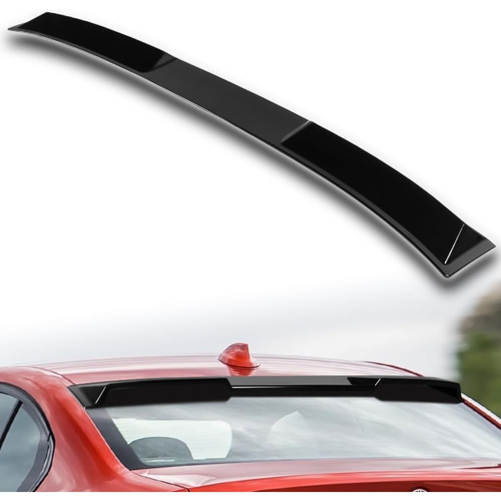 Q1-TECH, สปอยเลอร์หลังคาหน้าต่างด้านหลังเข้ากันได้กับ BMW 3-Series G20 / G80 / M3 320i 330e 330i M34