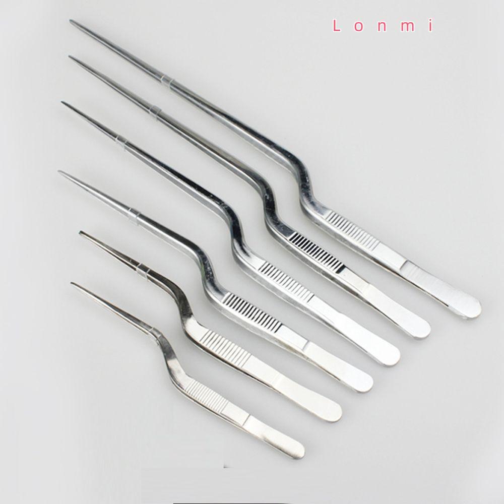 LONMI อาหาร Tweezer เครื่องมือห้องครัวการนําเสนอการให้บริการสแตนเลส