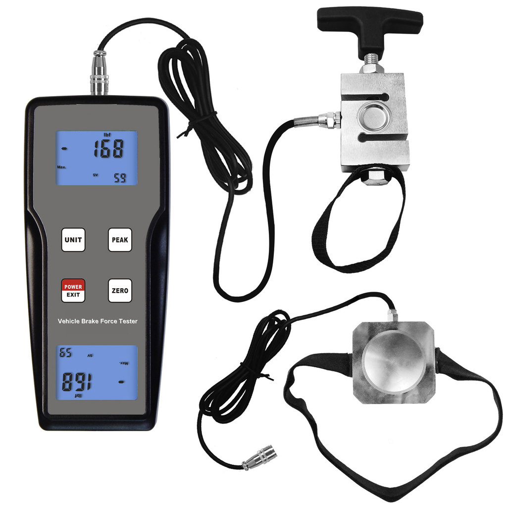 Original Pedal Force Control Force Tester FM-204PB ดิจิตอลเบรค Force Meter เครื่องมือสําหรับการทดสอบ