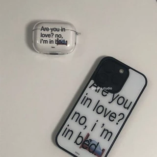เกาหลี อิน ตัวอักษรส่วนบุคคลหูฟังไร้สายบลูทูธเคสนิ่มสําหรับ แอร์พอด 4/3/2 หูฟังเคสป้องกัน แอร์พอด มือโปร3 เคสใส