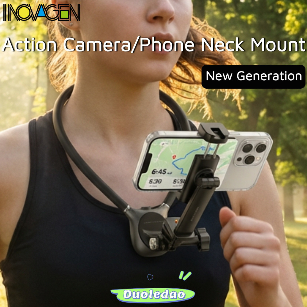 INOVAGEN ที่วางคอแม่เหล็กรุ่นใหม่พร้อมระบบลด Jitter สําหรับ POV เรียบ,Secure ยืดหยุ่นและเติมแสง,ที่ว