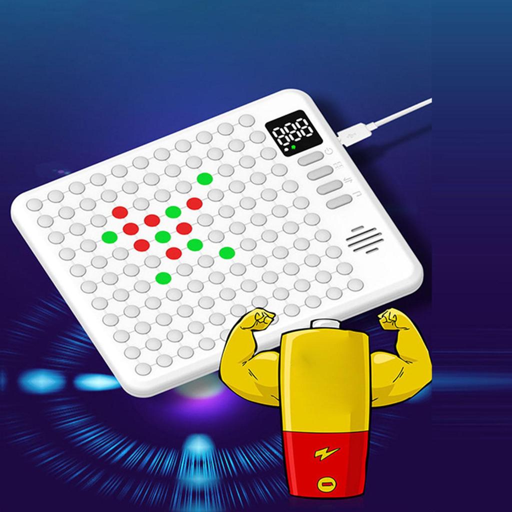 [svzfjuv] 9 in 1 Smart Board 4 in A Row Game Leadership Educational Toe Electronic Board