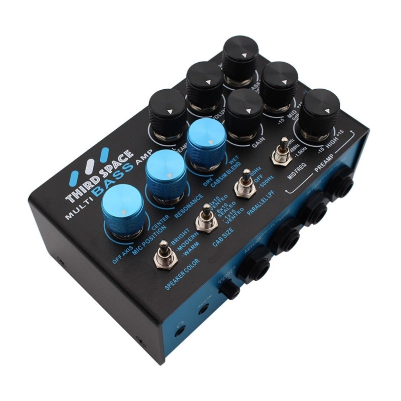 WILI Portable Bass Tone Shapers Effect Unit นําเสนออินเทอร์เฟซและตัวเลือกการเชื่อมต่อสากล