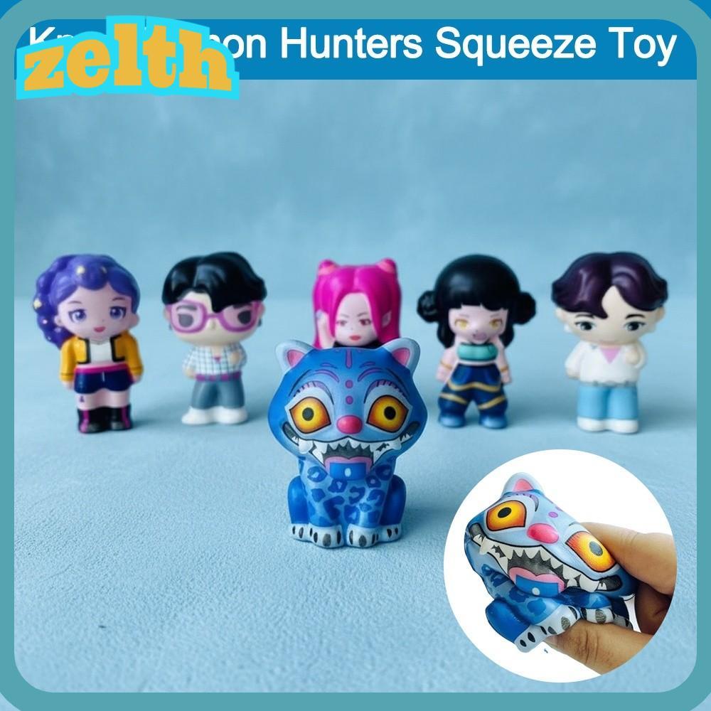ZELTH ของเล่นสกุชชี่อนิเมะ Anti-Stress​​, รูปปั้น Derpys|ของเล่นบีบนักล่าปีศาจKpop นํากลับมาใช้ใหม่ไ