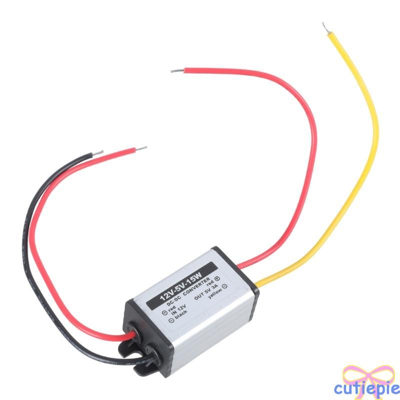 Cutie DC to DC Converter 12V to 5V 3A 15W upply Power Module กันน้ํา