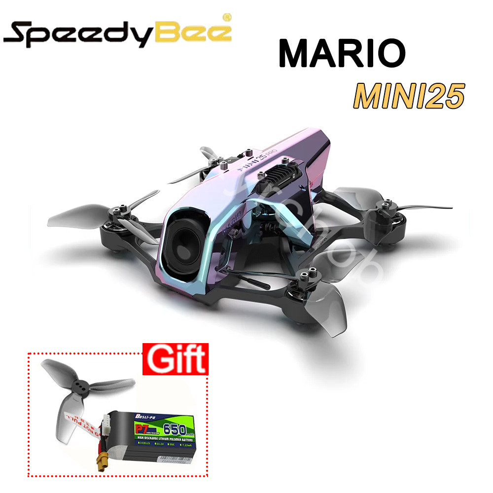 SpeedyBee Mario Mini25 O4 Air /O4 PRO สําหรับ FPV Freestyle Racing ในตัว ELRS 2.4G DIY อะไหล่ AT32F4