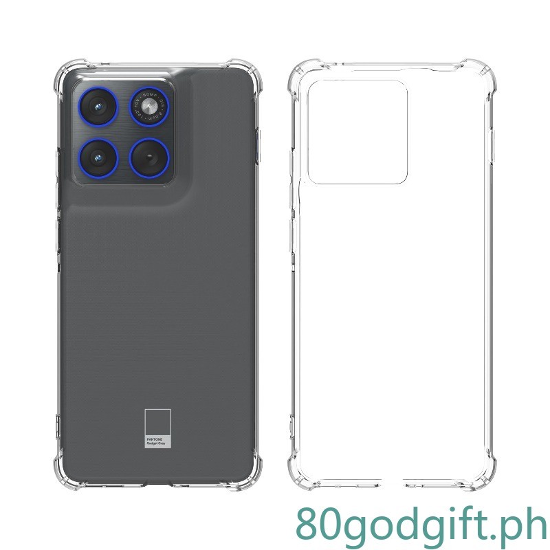 เคสโทรศัพท์สําหรับ Moto Edge 70 Clear TPU สําหรับ Moto Edge 70 60 60 S Fusion Pro Neo Stylus X70 Air โปร่งใสกันกระแทกถุงลมนิรภัยปกหลัง - รูปที่ 2