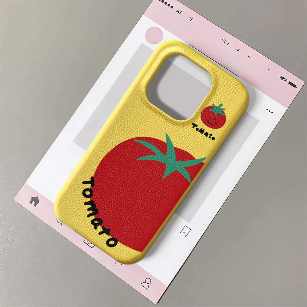 HPเคสโทรศัพท์สําหรับiPhone 16 11 12 13 14 15 Pro Xs XR 14 plus Pro Max 7 8 6 7+ 8+ 6+ Xs Maxมะเขือเท