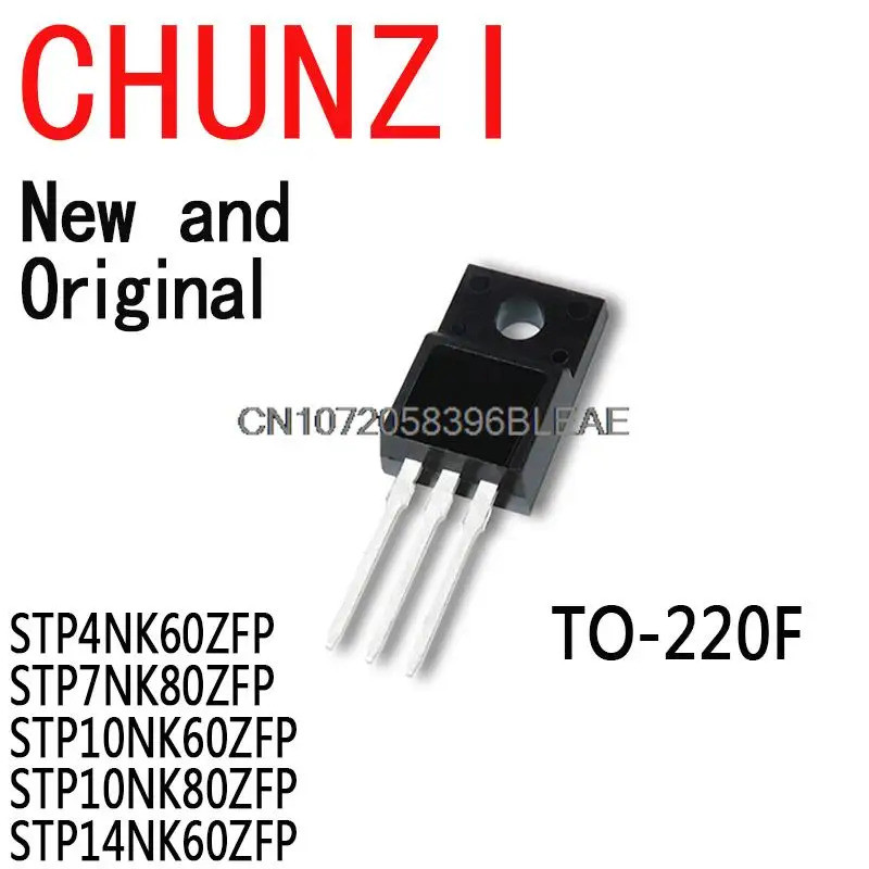 10PCS TO-220F 4NK60ZFP 7NK80ZFP 10NK60ZFP 10NK80ZFP 14NK60ZFP STP4NK60ZFP STP7NK80ZFP10NK60ZFPZFP ST