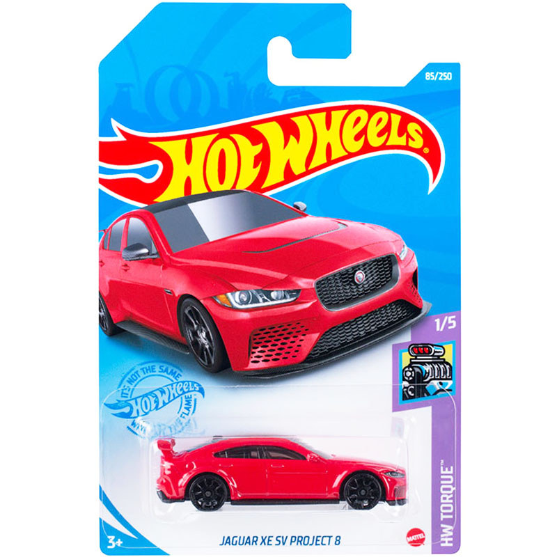 HotWheels HotWheels JAGUAR Supercar Red JAGUAR XE PROJECT 8 85 21E