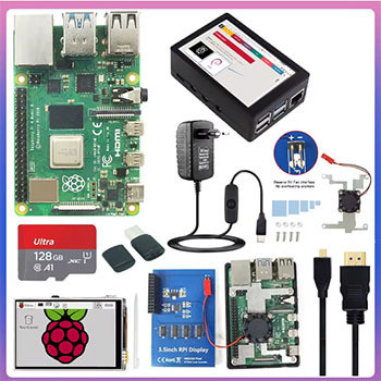 Raspberry Pi 4B Raspberry Pi 4th Generation B 8G AI Development Board 12 ซม.ชุดหน้าจอ Pi4 8G