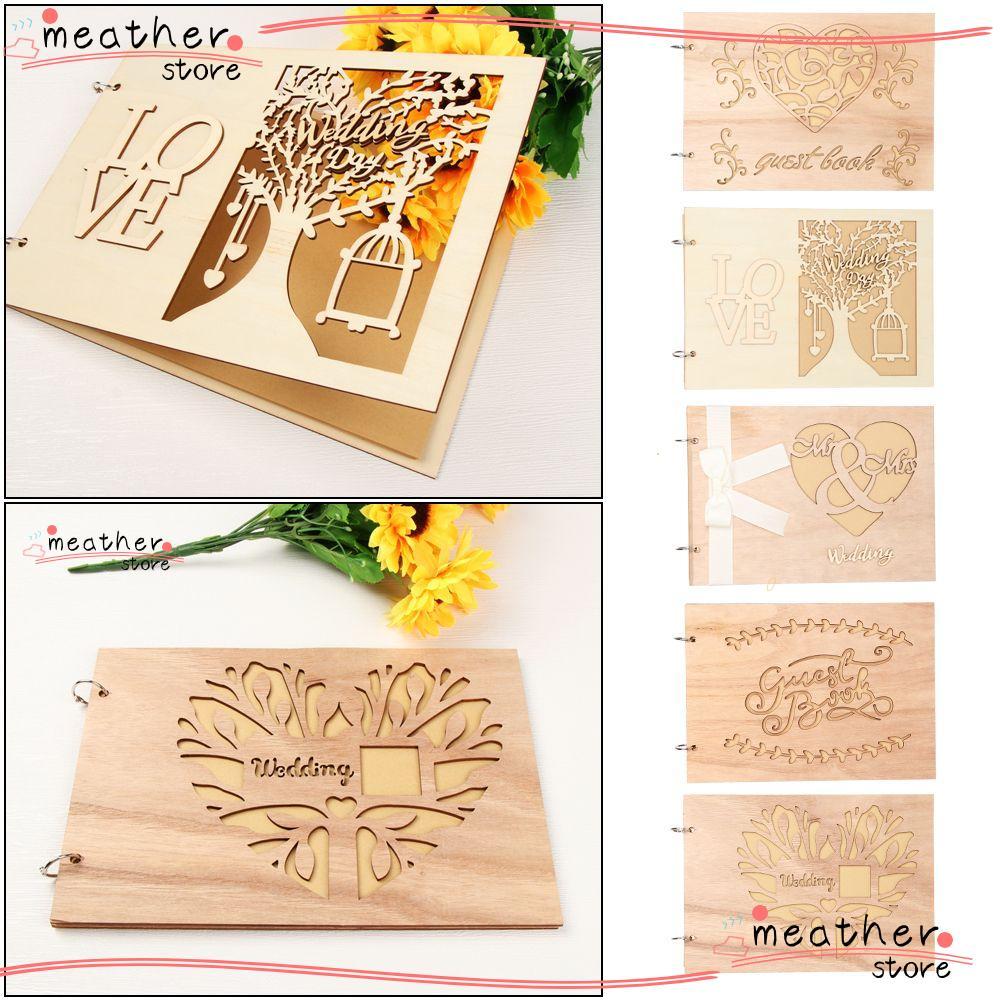 MEATHERSTORE Guest Book อนุสรณ์ที่สําเร็จการศึกษาป้าย-ใน Planner