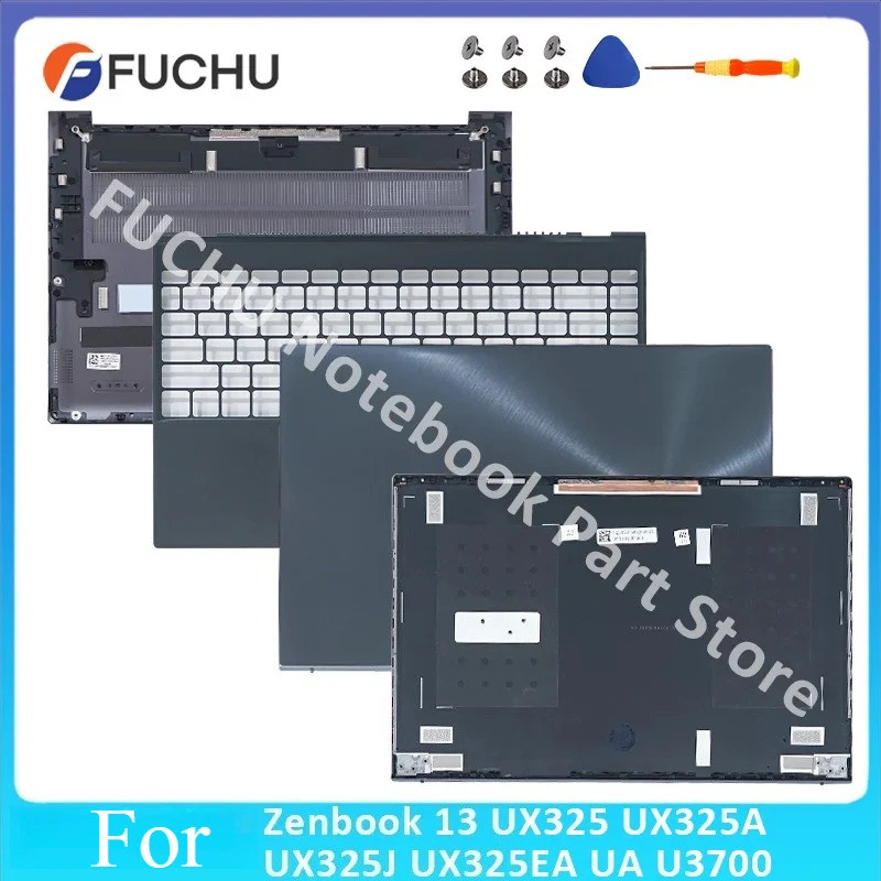 ใหม่สําหรับ Zenbook 13 UX325 UX325A UX325J UX325E U3700J LCD กลับกรณีแล็ปท็อปฝาครอบ Palmrest บานพับด