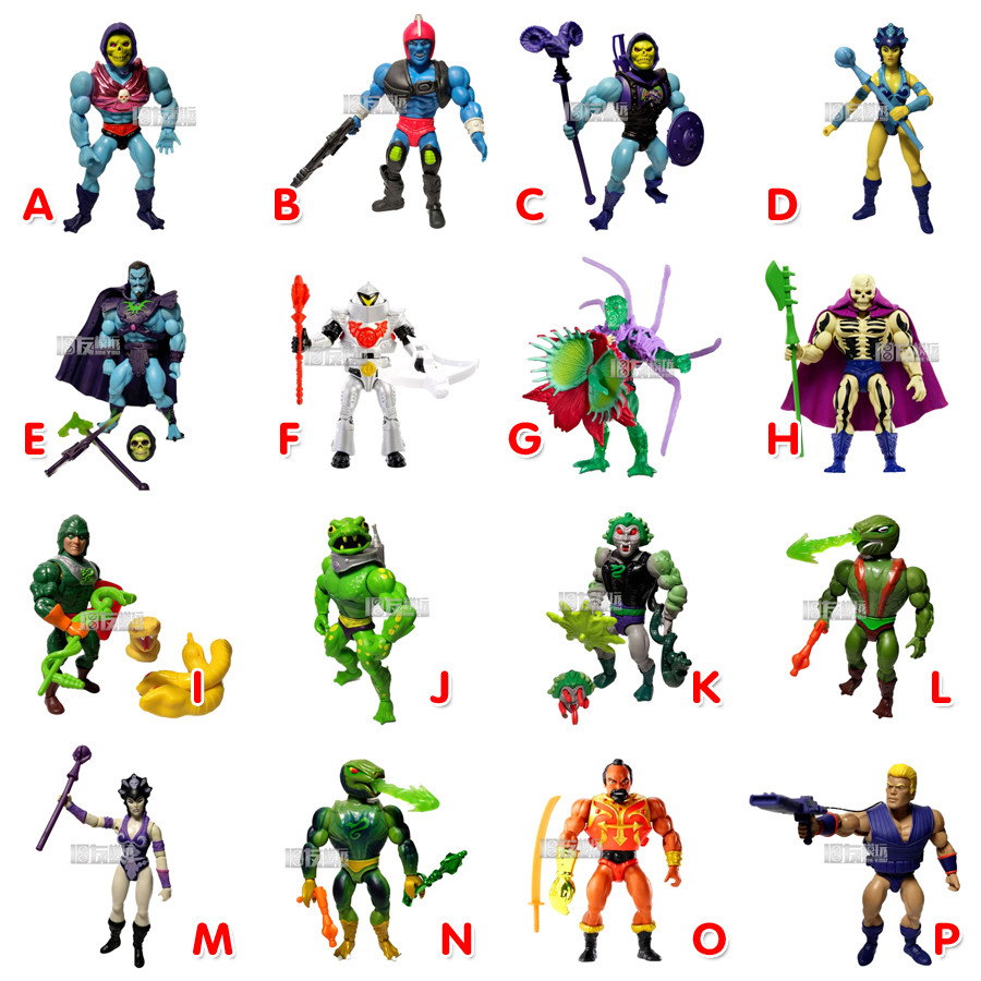 ((2) He-Man He-Man He-Man 18cm Retro Series Skeleton King Fairy Guard Snake Clan